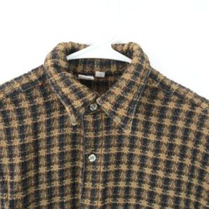 The Territory Ahead tweed Long Sleeve Shirt Small